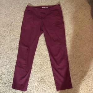 Maroon Pixie Jeans